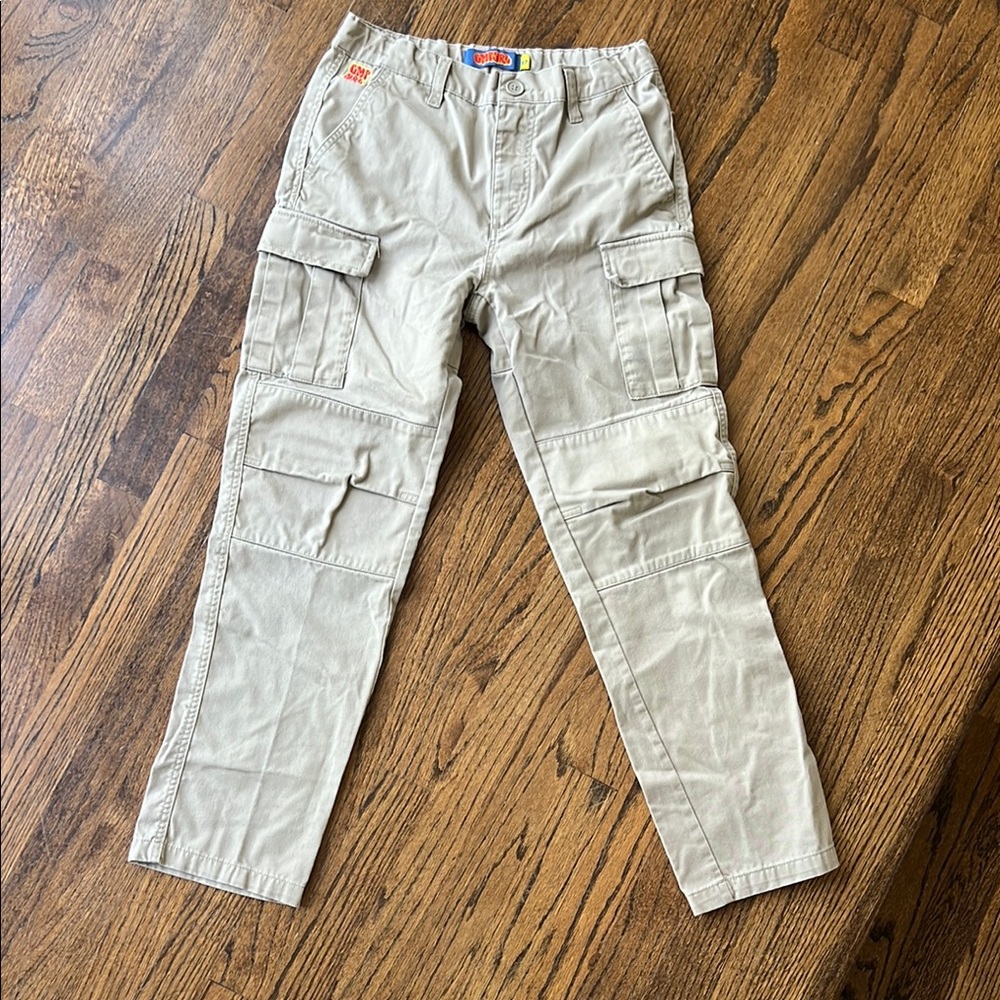 EMPYRE Men's Beige Cargo Pants